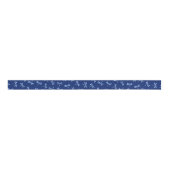 Japans draaiboek, marineblauw en Sky Blue Grosgrain Lint (Voorkant)