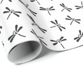 Japans draaiboek, zwart-wit cadeaupapier (Rol Hoek)