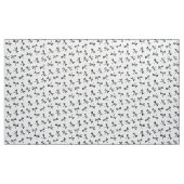 Japans draaiboek, zwart-wit stof (Yard (91,4 cm))