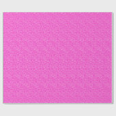 Japans draaipatroon - fuchsia roze en wit cadeaupapier (Vlak)