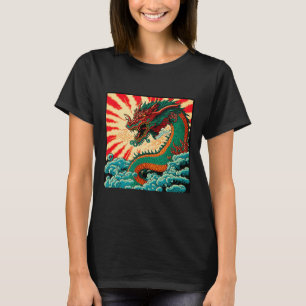 Japans dragon Anime Japan Chinese Dragons Tattoo T-shirt