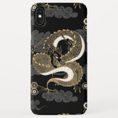 Japans dragon Black en Gold Case-Mate iPhone Case (Achterkant)