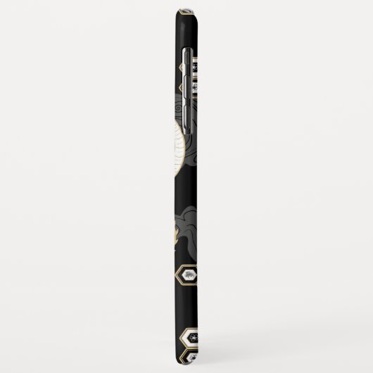Japans dragon Black en Gold Case-Mate iPhone Case (Achterkant/links)