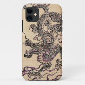  Japans Dragon Fantasy Art iPhone Case (Achterkant)