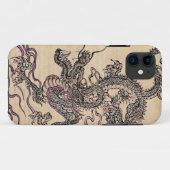 Japans Dragon Fantasy Art iPhone Case (Achterkant (horizontaal))