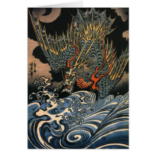 Japans dragon schilderen c. jaren '1800
