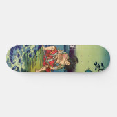 Japans dragon Tattoo Samurai Warrior Skateboard (Horizontaal)