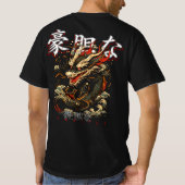 Japans Dragon Tshirt (Achterkant)