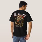 Japans Dragon Tshirt (Achterkant volledig)