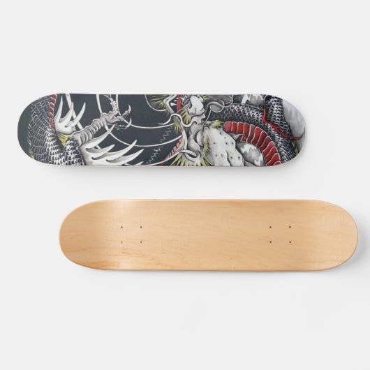 Japans drakenbord skateboard (Horizontaal)