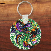 Japans drakenTattoo Sleutelhanger (Voorkant)