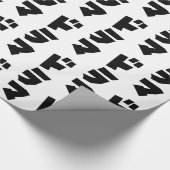 Japans drama ド マ Japan Katakana Language Cadeaupapier (Hoek)