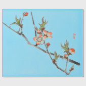 Japans drukwerk van kersenbloesem cadeaupapier (Vlak)