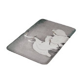 Japans Egrets Koson kranen wintersneeuw Badmat (Gekanteld)