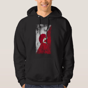 Japans eiland van Man vlaggen - Japans Manx Hoodie