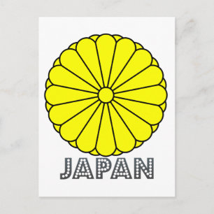 Japans embleem briefkaart