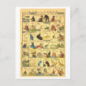 Japans-Engelse vertaaltabel Briefkaart (Voorkant)