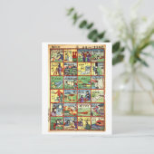 Japans-Engelse vertaaltabel Briefkaart (Staand voorkant)