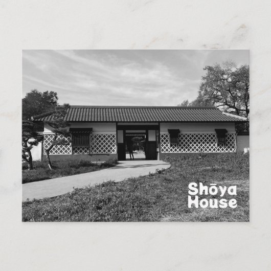 Japans erfgoed Shoya House Briefkaart (Voorkant)