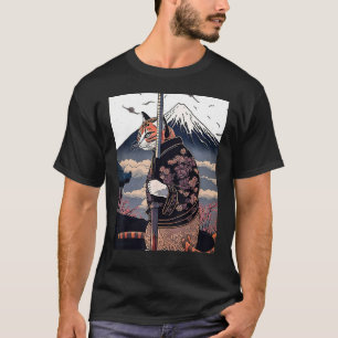 Japans Esthetisch Sakura Cherry Blossoms samurai T-shirt