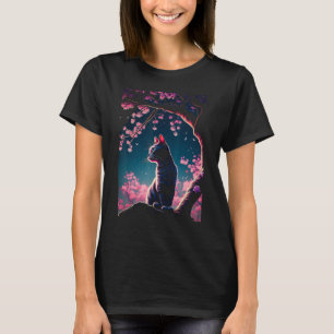 Japans Esthetisch Sakura Kersen Bloesems schattige T-shirt