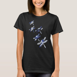 Japans esthetisch shibori-schildertje t-shirt