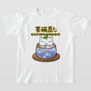 Japans eten Chawanmushi Kat T-shirt