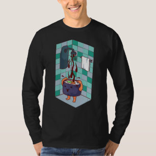 Japans eten sushi douches met sojasaus sushi R T-shirt