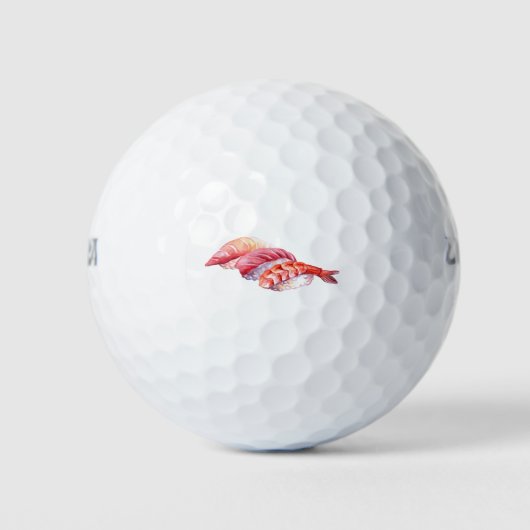 Japans eten sushi en nigiri golfballen (Voorkant)