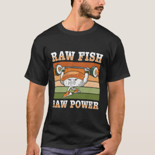 Japans Eten Sushi Lover Bodybuilder Fitness Sush T-shirt