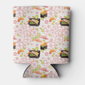 Japans eten: Sushi Pattern 2 Blikjeskoeler (Voorkant)