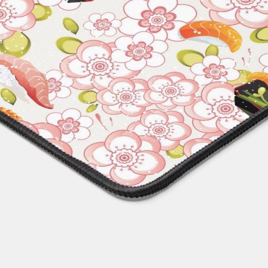 Japans eten: Sushi Pattern 2 Bureaumat (Hoek)