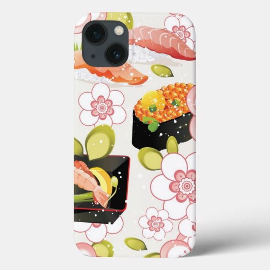 Japans eten: Sushi Pattern 2 Case-Mate iPhone Case (Achterkant)