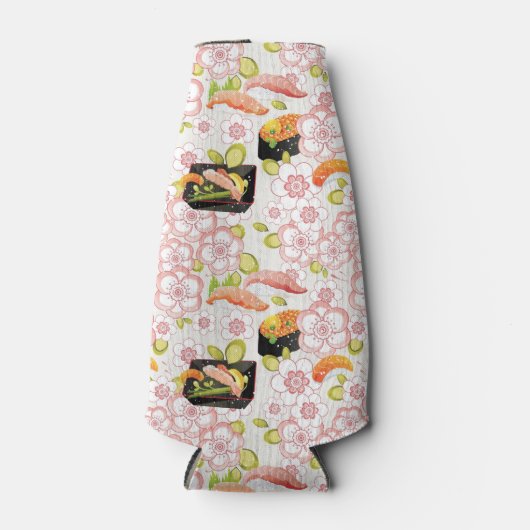 Japans eten: Sushi Pattern 2 Flesjeskoeler (Voorkant)