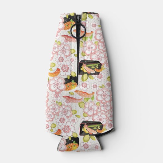 Japans eten: Sushi Pattern 2 Flesjeskoeler (Achterkant)