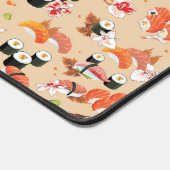 Japans eten: Sushi Pattern 3 Bureaumat (Hoek)