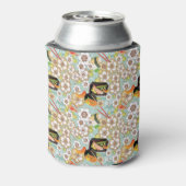 Japans eten: Sushi Pattern 4 Blikjeskoeler (Blikje Achterkant)