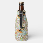 Japans eten: Sushi Pattern 4 Flesjeskoeler (Fles Achterkant)