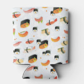 Japans eten: Sushi Pattern Blikjeskoeler (Achterkant)