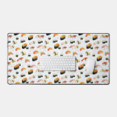 Japans eten: Sushi Pattern Bureaumat (Keyboard & Muis)