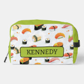 Japans eten: Sushi Pattern Toilettasje (Achterkant)