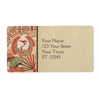 Japans Fabric Verzendlabel
