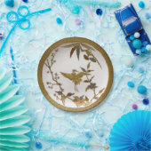  Japans faux goudporseleinen kraan Japandi Papieren Bordje (Feest)