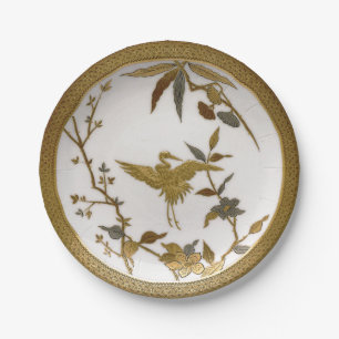  Japans faux goudporseleinen kraan Japandi Papieren Bordje