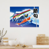 Japans festival - Tango no Sekku (Jongen Festival) Poster (Keuken)