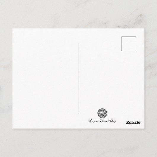 Japans Fireworks-grafisch ontwerp, 19e eeuw Ca Briefkaart (Achterkant)