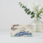 JAPANS FISH and SHRIMP Visitekaartje (Staand voorkant)