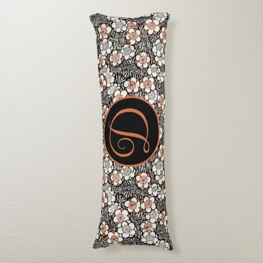 Japans flessenpatroon lichaamskussen (Voorkant Verticaal)