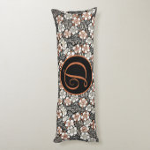 Japans flessenpatroon lichaamskussen (Achterkant (Verticaal))