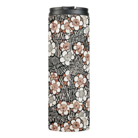 Japans flessenpatroon thermosbeker (Achterkant)